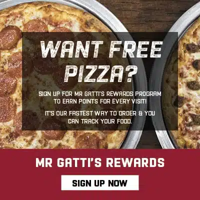 Mr Gatti's Pizza Mr Gatti's Pizza Free Pizza