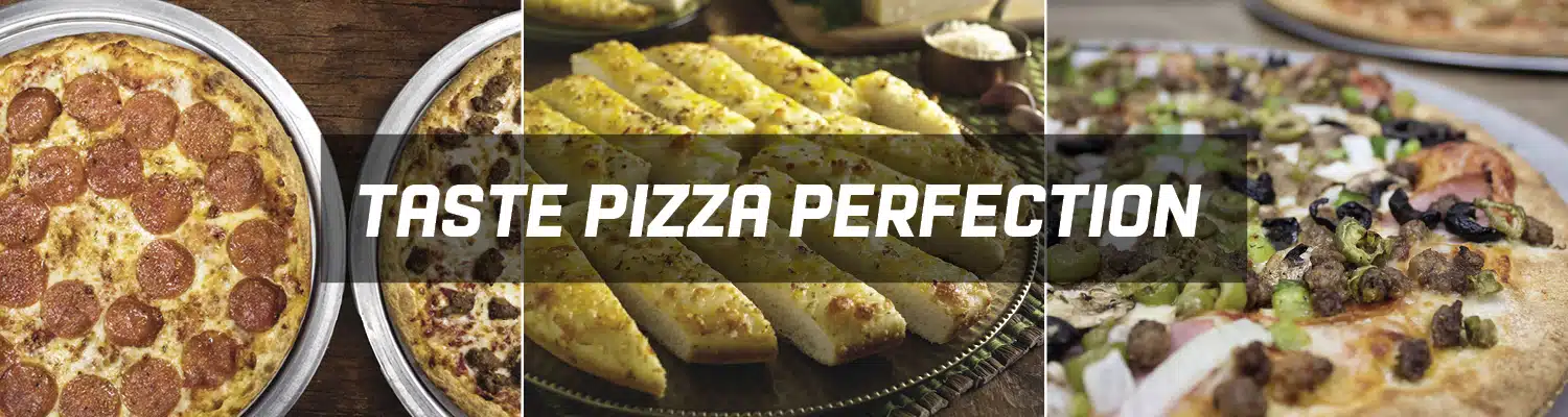 Taste Pizza Perfection Banner