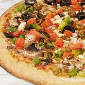 Mr Gatti's Pizza Vegetarian Sampler Pizza