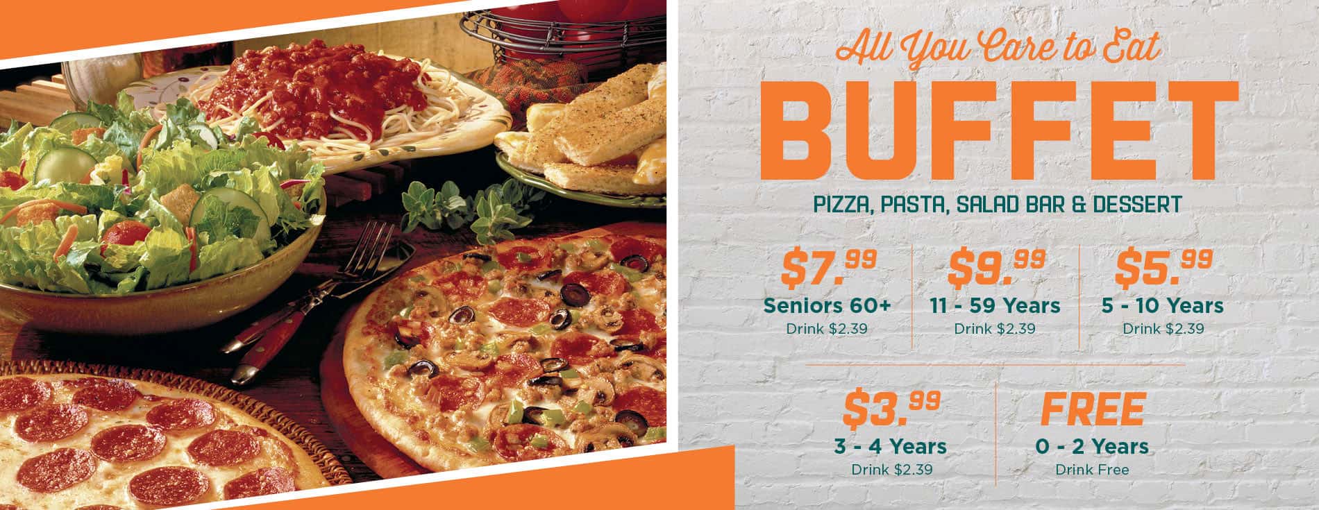 Pikeville Buffet Pricing