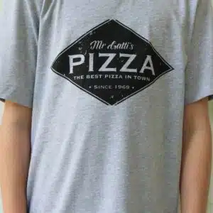 Mr Gatti's Pizza Gattis Diamond Logo T-shirt