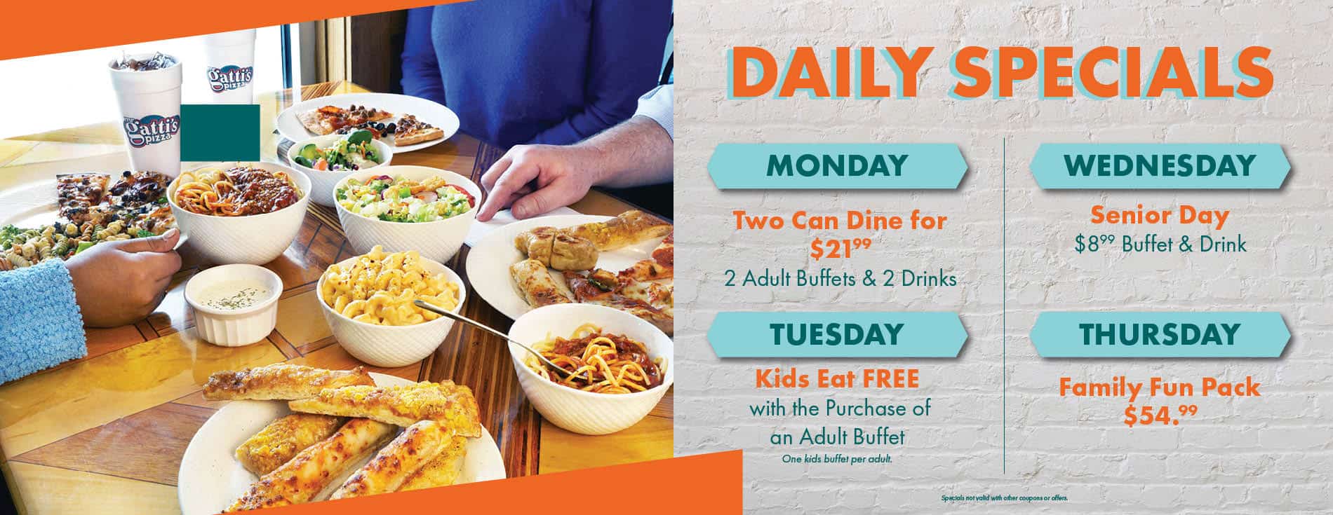 Taylor Daily Specials