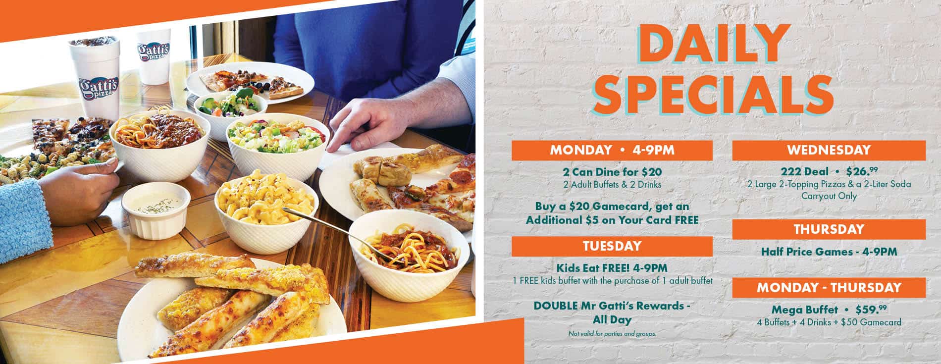 Gattis Clear Lake Specials