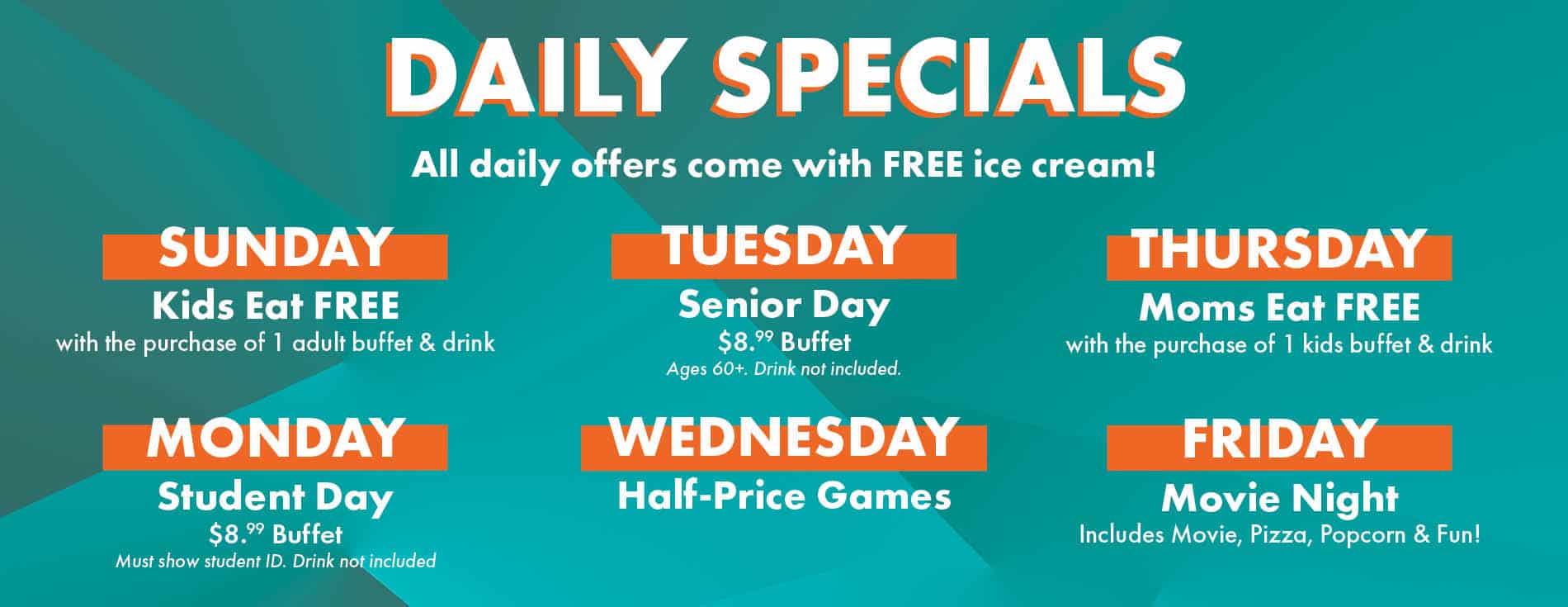 McCart Daily Specials