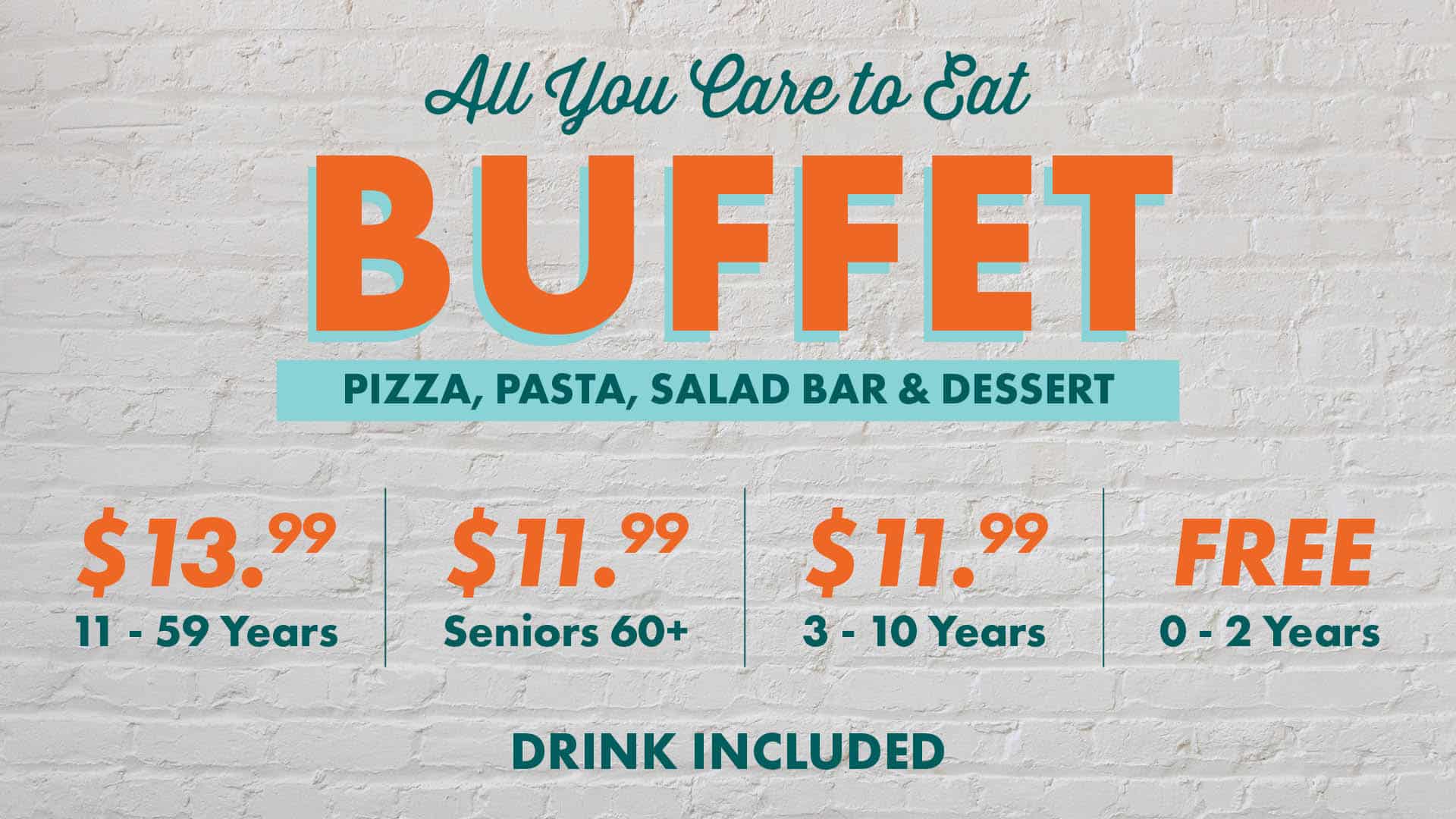 SPM Buffet Pricing