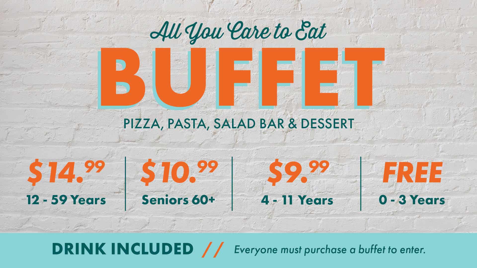 Portland Buffet Pricing