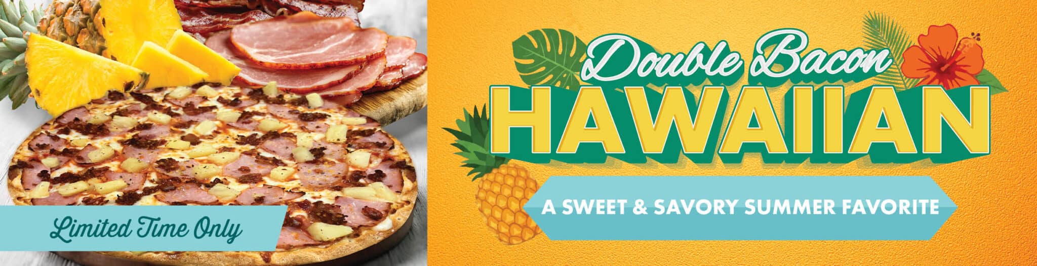 Double Bacon Hawaiian Pizza
