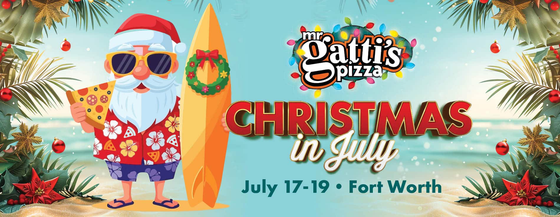 Christmas in July Promo at Gattis McCart